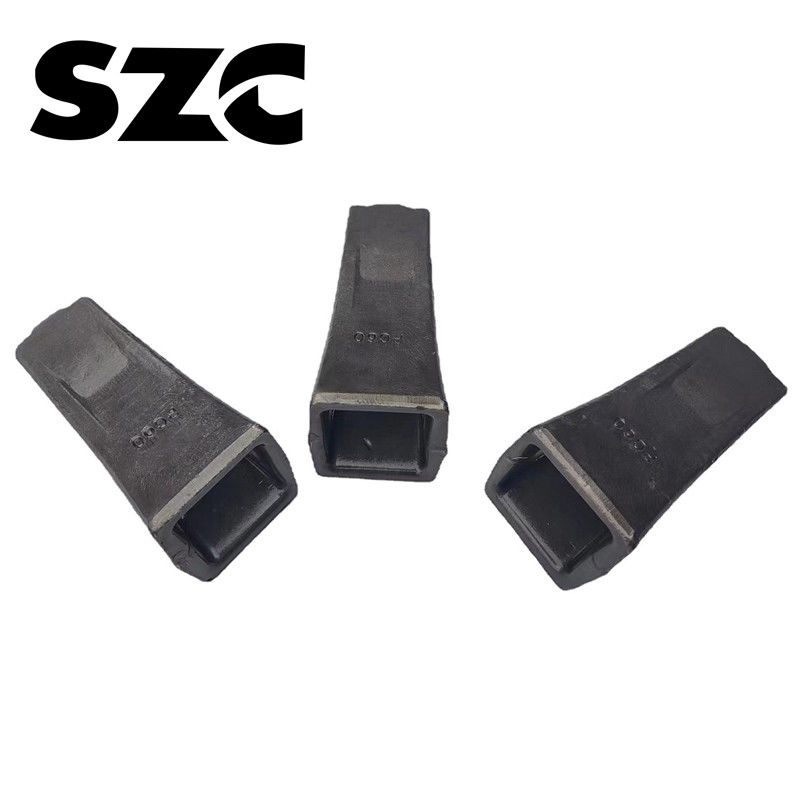 Excavadora hidráulica de alto rendimiento Dentes de cubo y adaptador Color negro